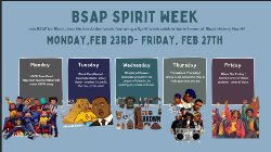 Show your school Spirit each day this week!